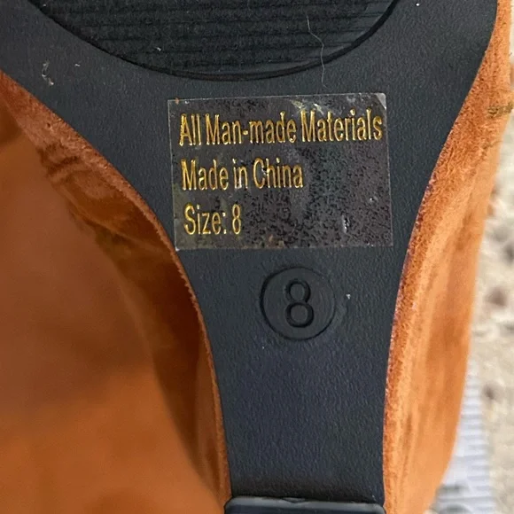 Fringe knee high boots - Picture 5 of 5